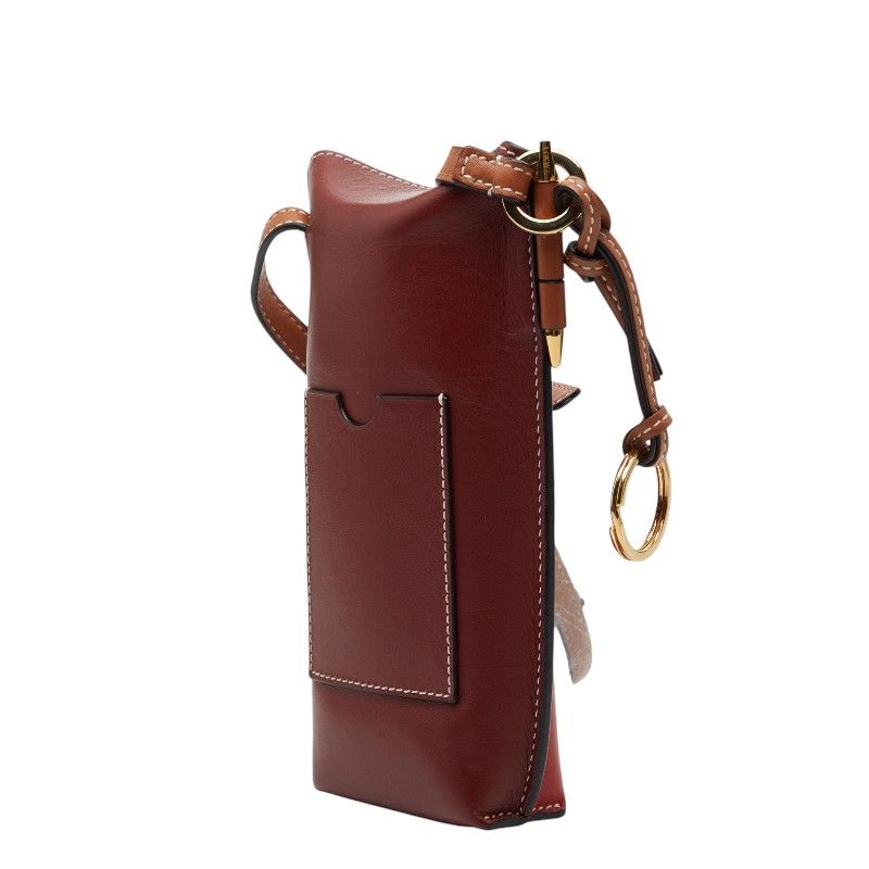 Loewe Gate Pocket Leather Shoulder Bag