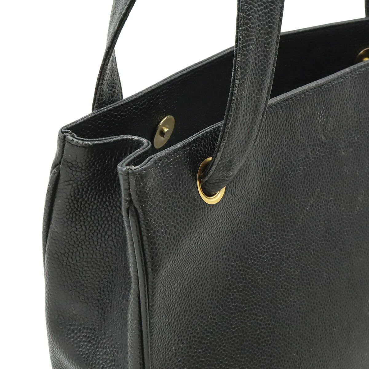 Chanel Caviar Leather Tote Bag
