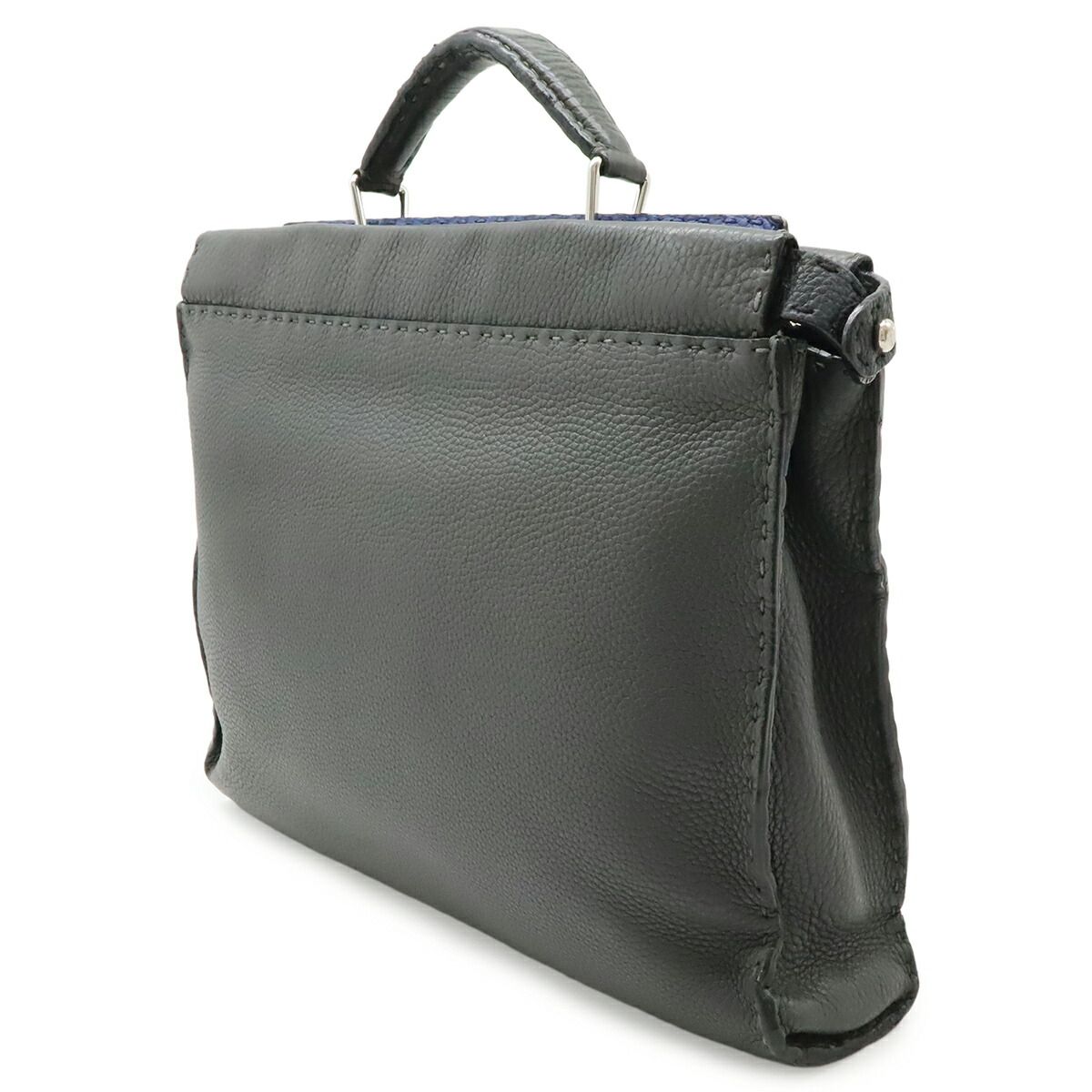 Fendi Selleria Leather Briefcase