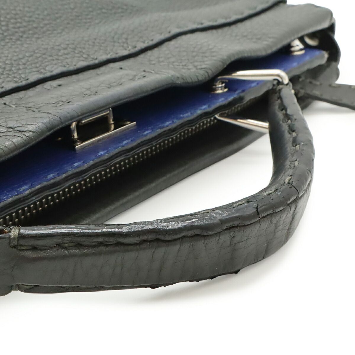 Fendi Selleria Leather Briefcase