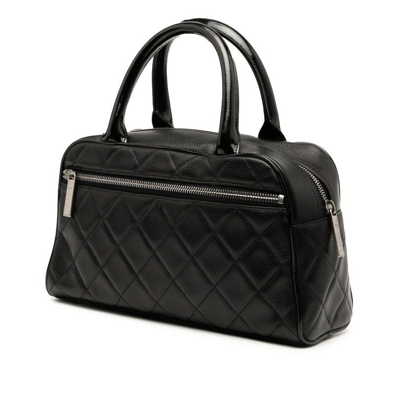 Chanel Matelasse Patent Caviar Handbag
