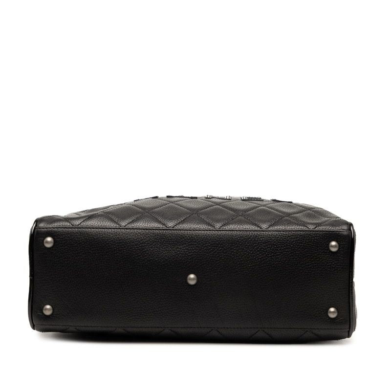 Chanel Matelasse Patent Caviar Handbag