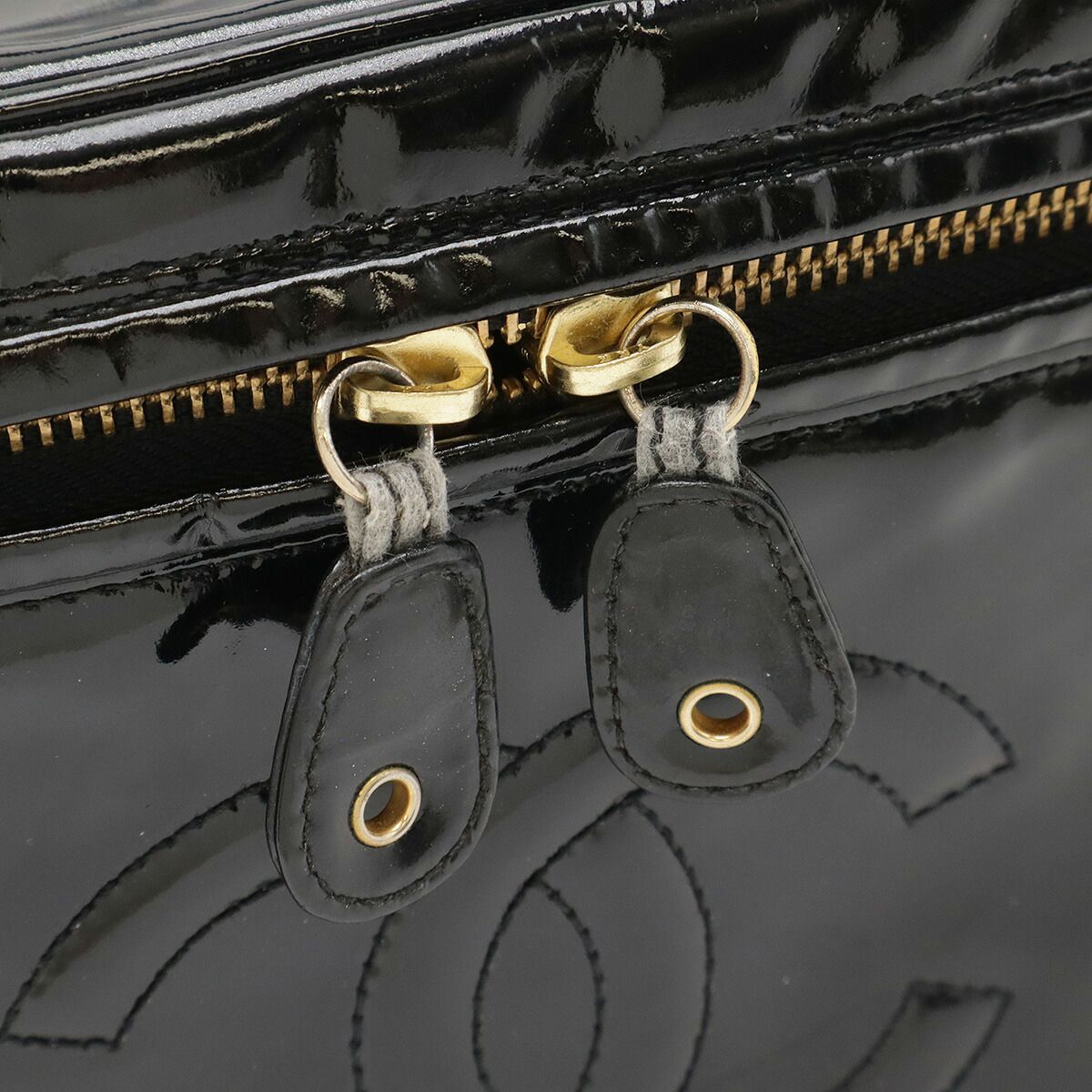 Chanel Patent Leather 2way Bag