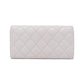 Chanel Caviar Skin Long Bifold Wallet