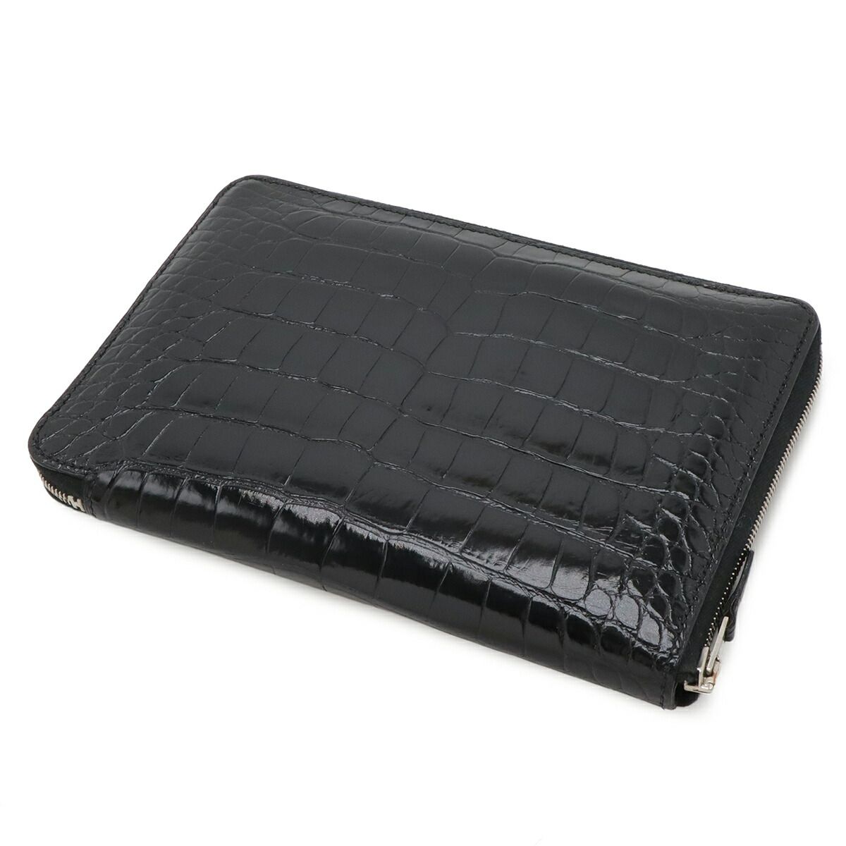 Hermes Azap Combine Alligator Long Wallet
