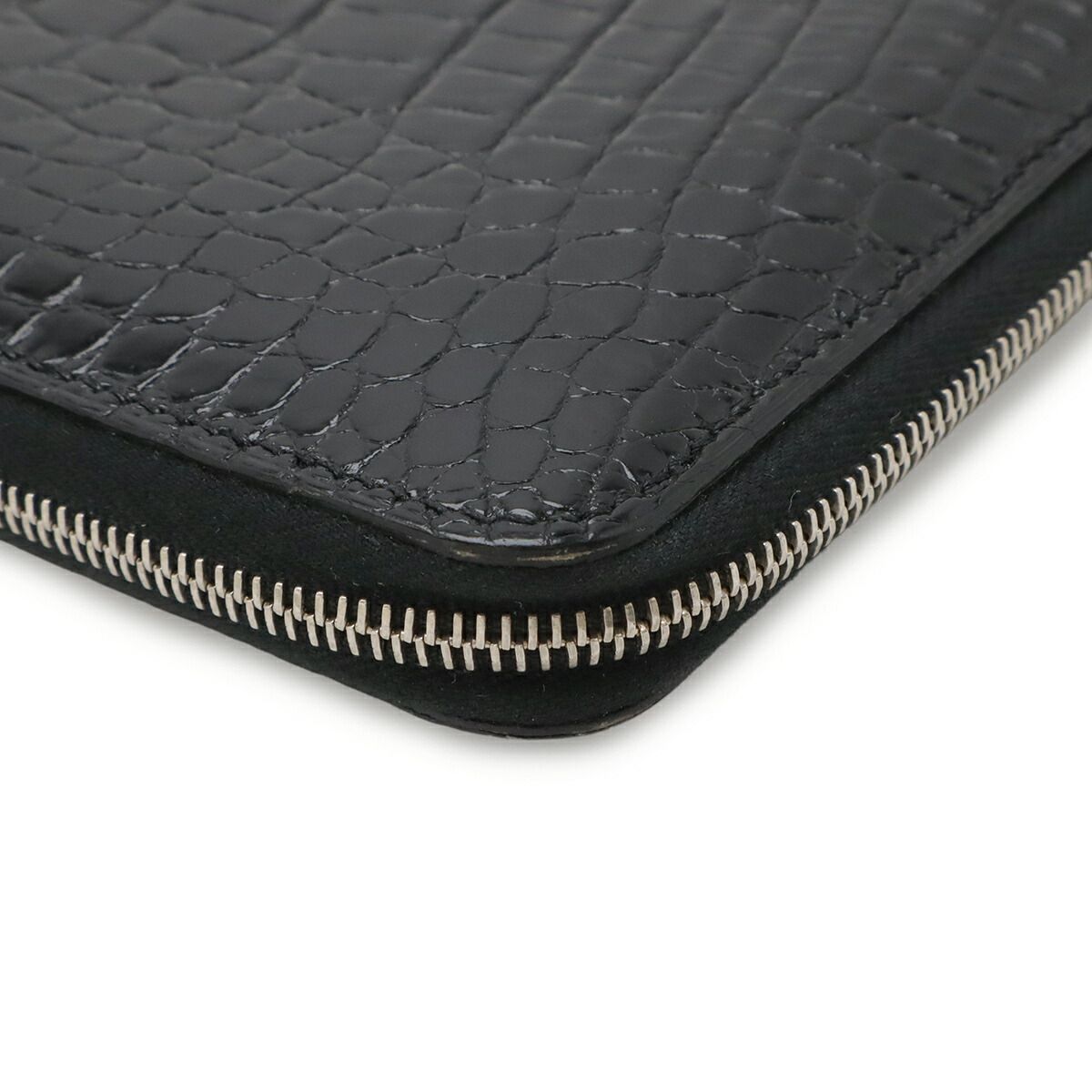 Hermes Azap Combine Alligator Long Wallet