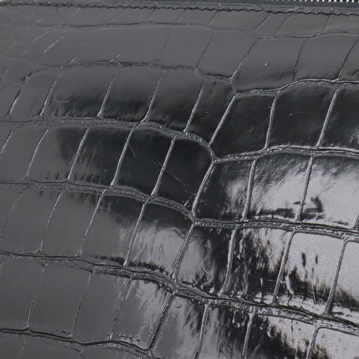 Hermes Azap Combine Alligator Long Wallet