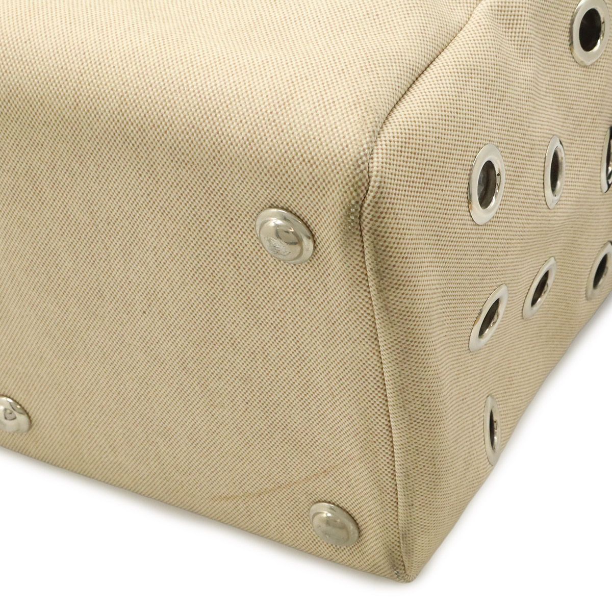 Hermes Sac de Transport Toile H Leather Pet Carrier
