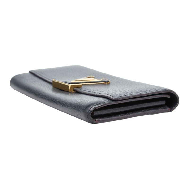 Louis Vuitton Portefeuille Capucines Taurillon Leather Long Wallet