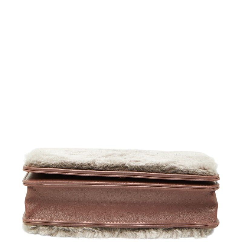 Chanel Coco Mark Leather Chain Wallet