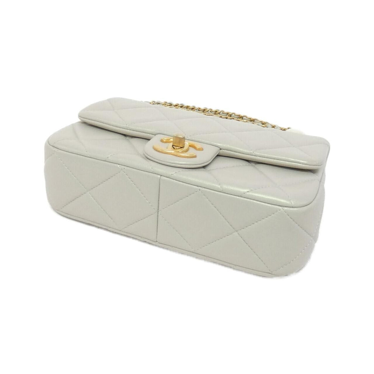 Chanel Lambskin Pearl Shoulder Bag