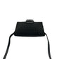 Fendi Zucchino Canvas Leather Shoulder Bag