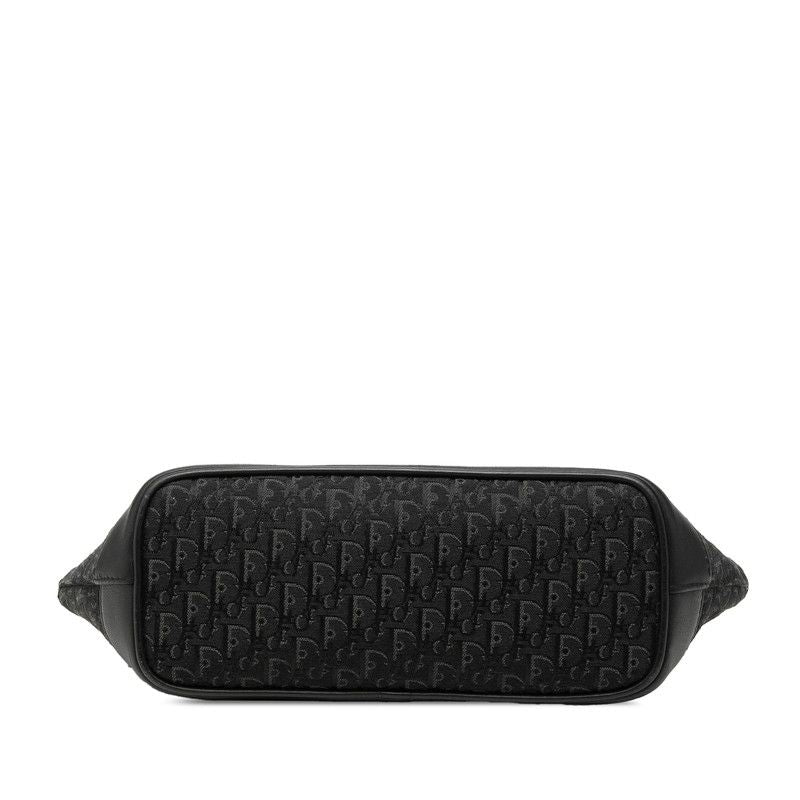 Dior Street Chic Trotter Leather Canvas Handbag