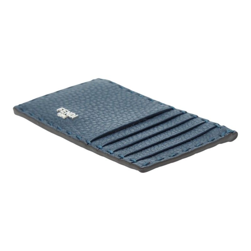 Fendi Selleria Leather Card Case