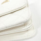 Chanel Caviar Skin Chain Clutch