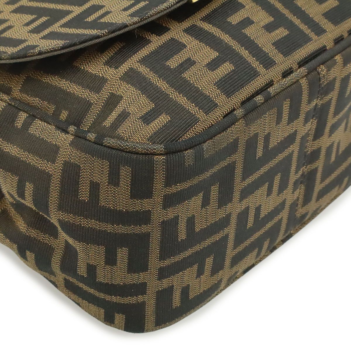 Fendi Zucchino Nylon Canvas Shoulder Bag
