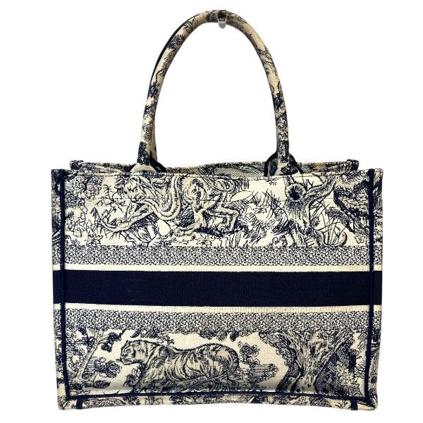 Dior Book Tote Embroidery Canvas Tote Bag