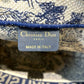 Dior Book Tote Embroidery Canvas Tote Bag