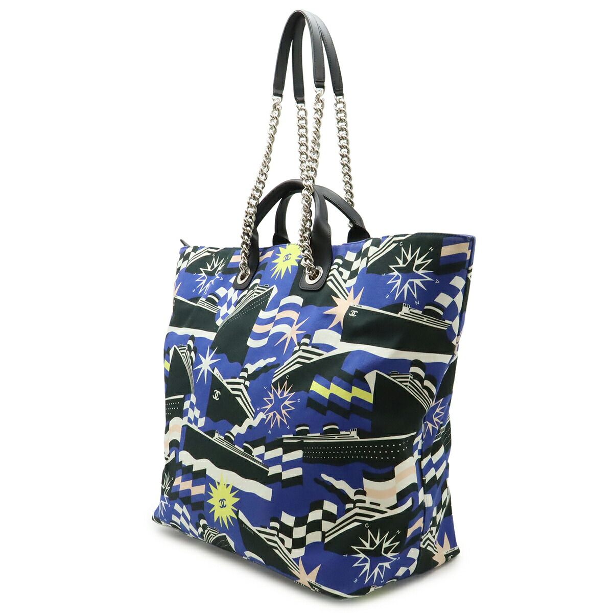 Chanel La Pausa Canvas Tote Bag