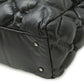 Chanel Bubble Quilt Leather Tote Bag
