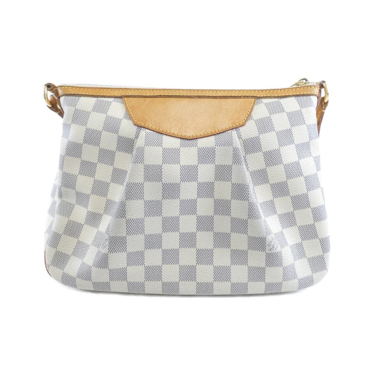 Louis Vuitton Damier Azur Syracuse Coated Canvas Shoulder Bag