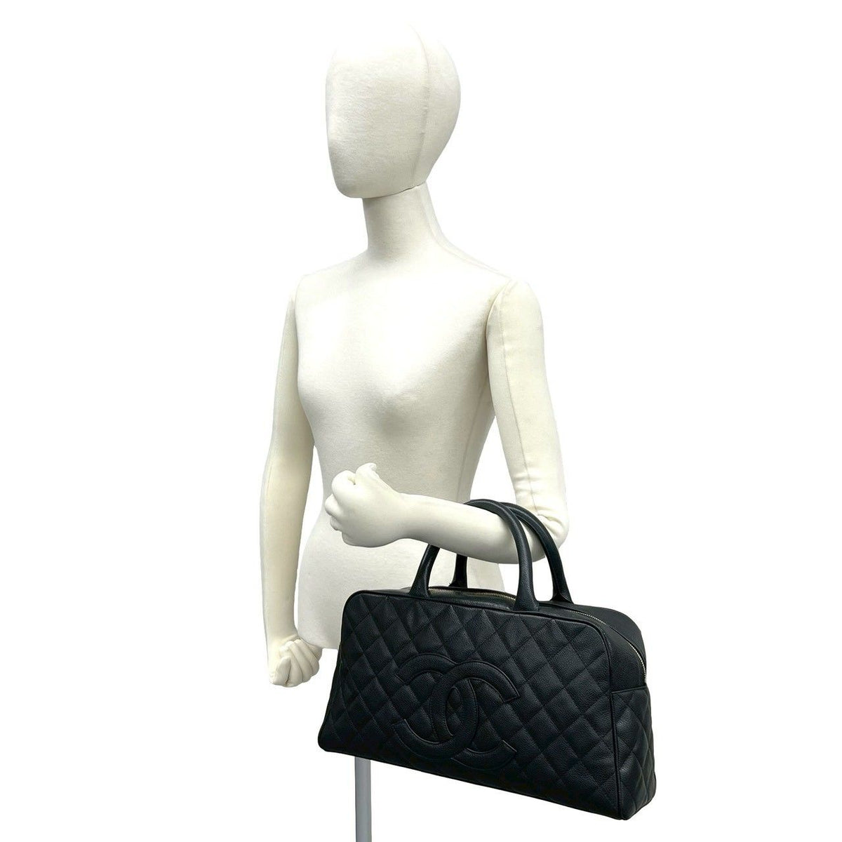 Chanel Matelasse Caviar Skin Handbag