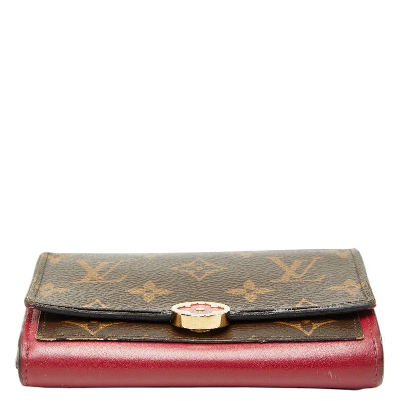 Louis Vuitton Portefeuille Flore Compact Monogram Wallet