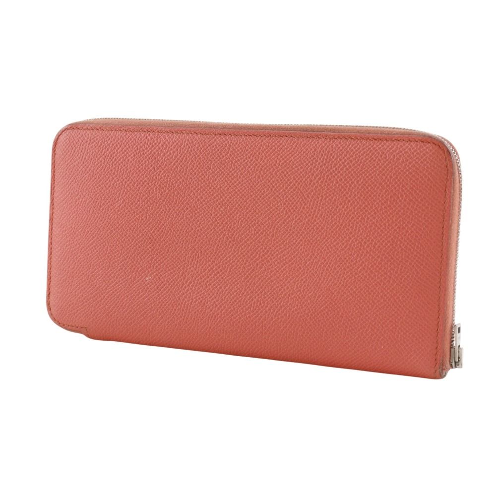 Hermes Azap Long SilkIn Leather Wallet