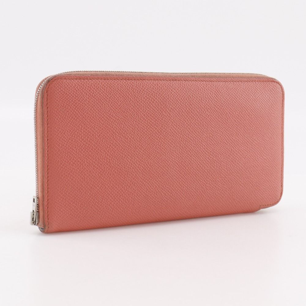 Hermes Azap Long SilkIn Leather Wallet