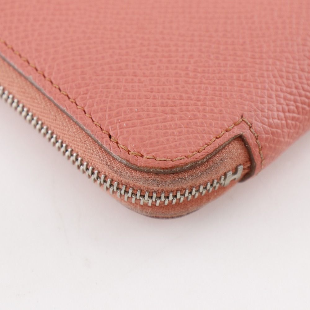 Hermes Azap Long SilkIn Leather Wallet