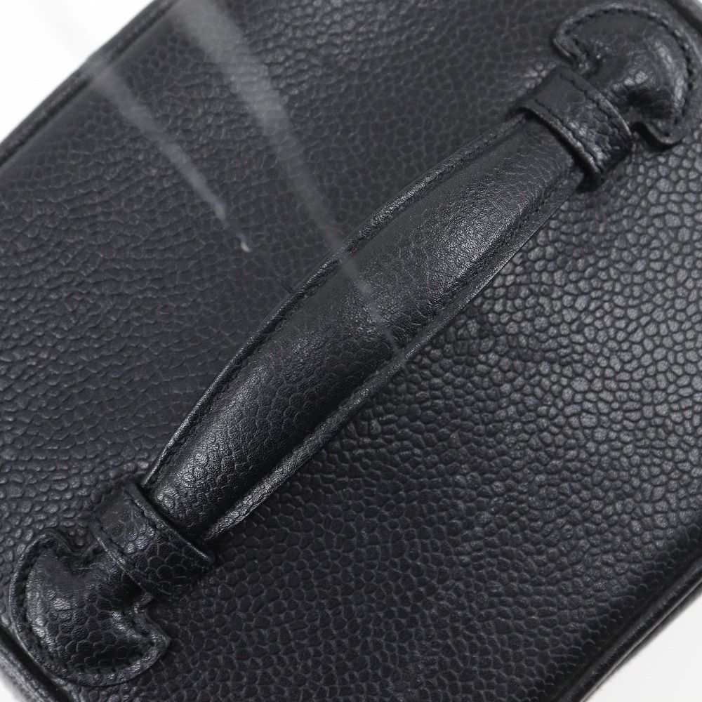 Chanel Coco Mark Caviar Skin Vanity Pouch