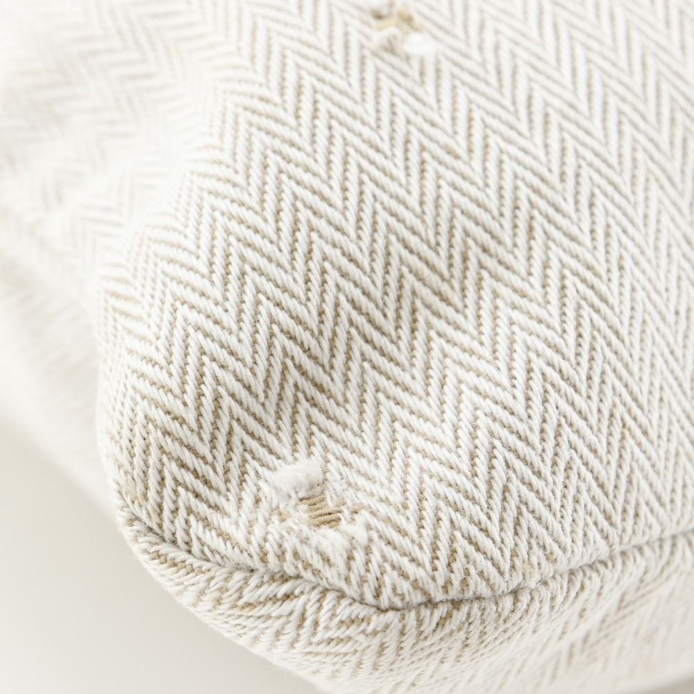 Hermes Aline GM Toile Chevron Shoulder Bag