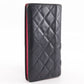 Chanel Cambon Line Calf Long Wallet