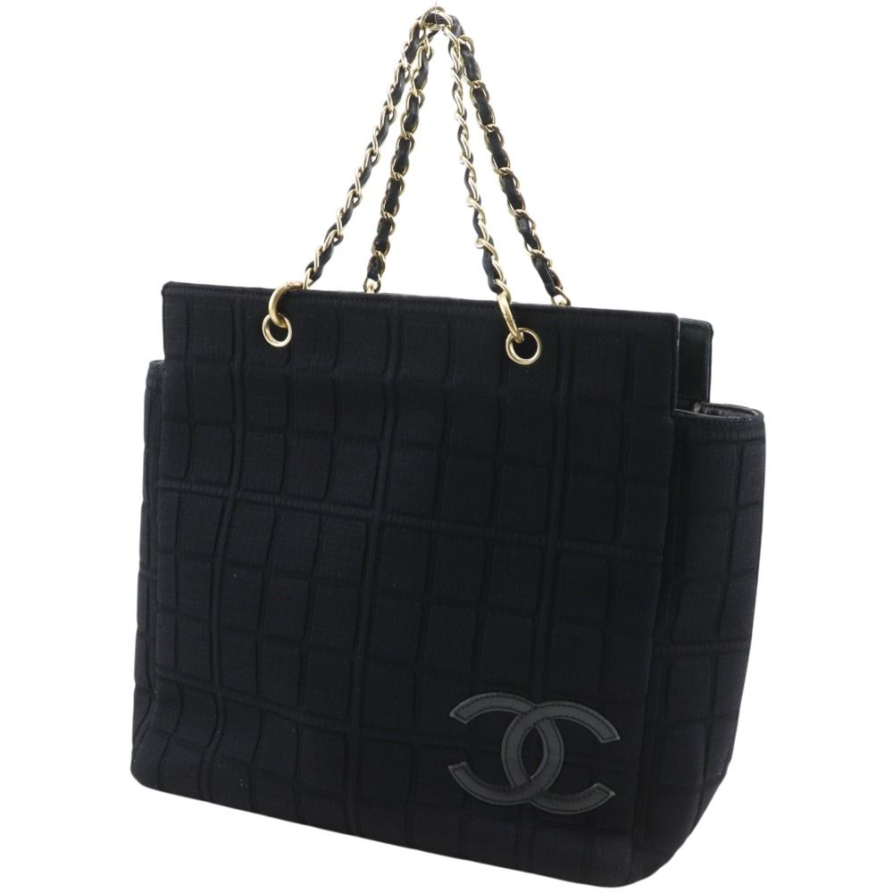 Chanel Jersey Tote Bag