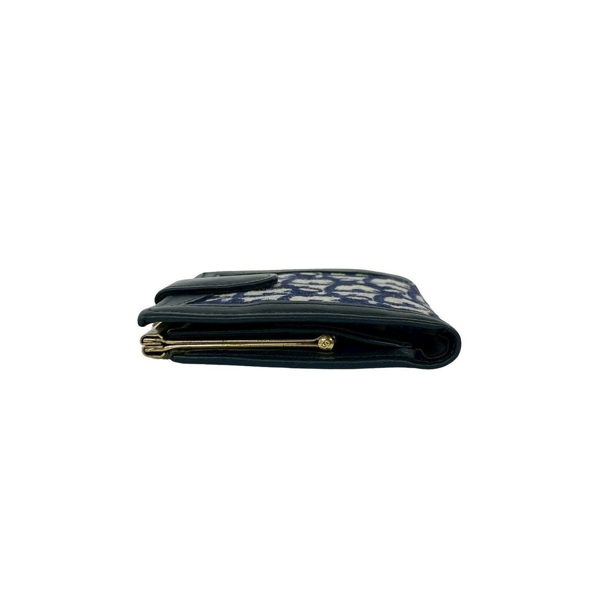 Christian Dior Trotter Canvas Leather Wallet