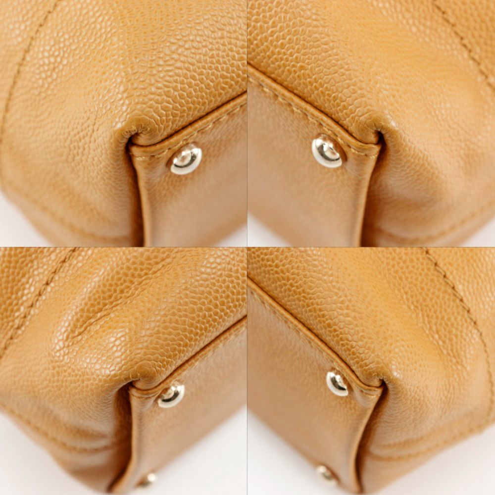 Chanel Coco Mark Caviar Tote Bag