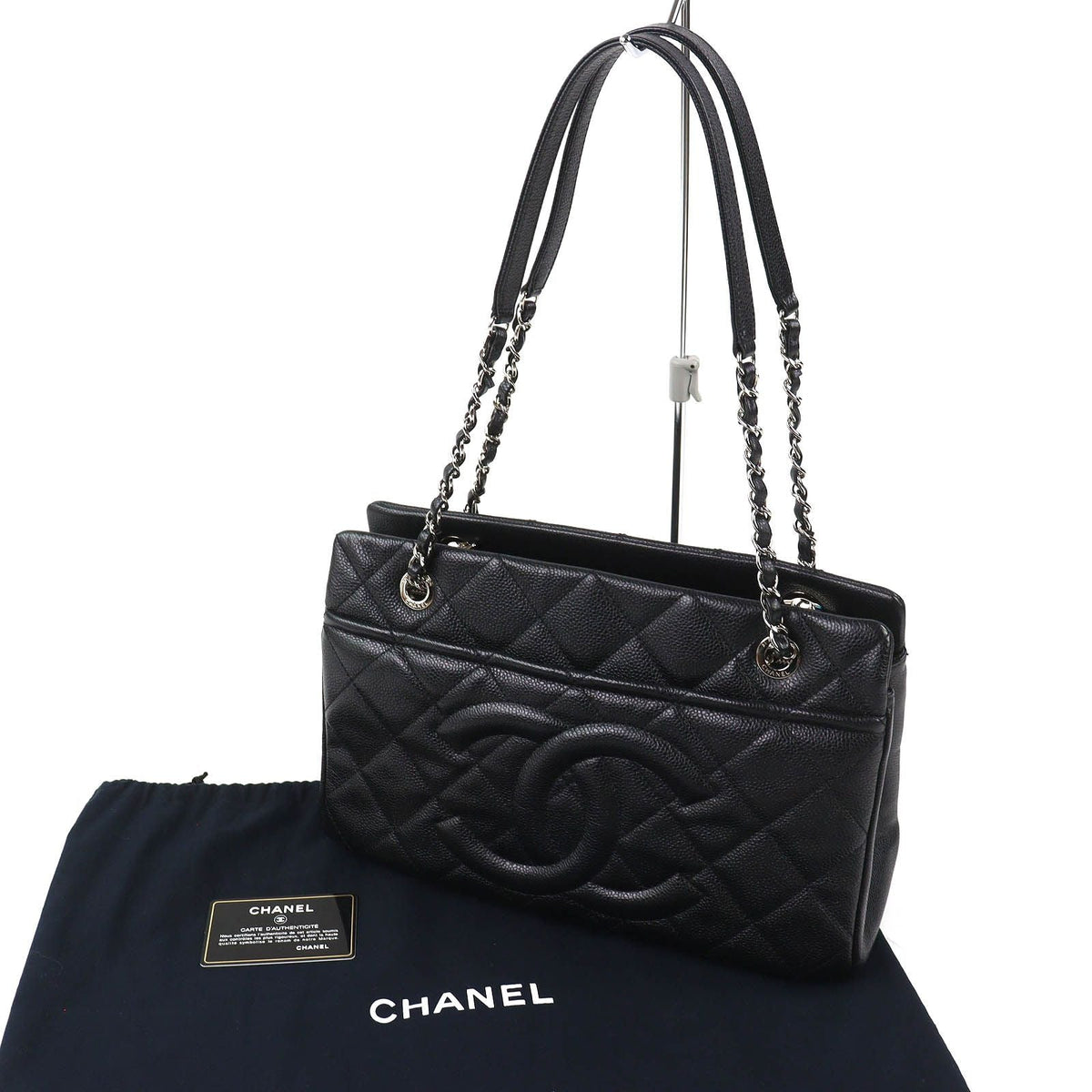 Chanel Caviar Skin Tote Bag