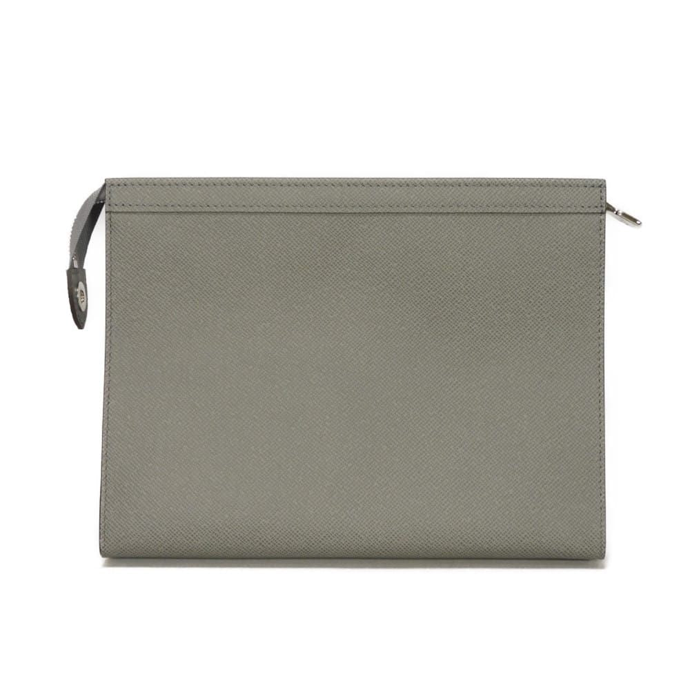 Louis Vuitton Pochette Voyage MM Taiga Clutch Bag