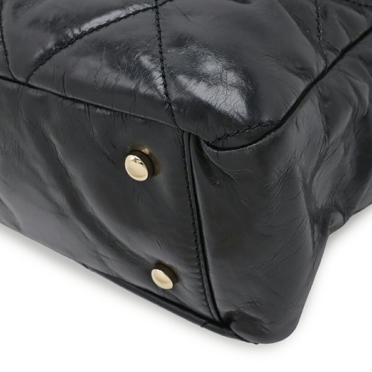 Chanel Portobello Leather Quilted 2way Tote Bag