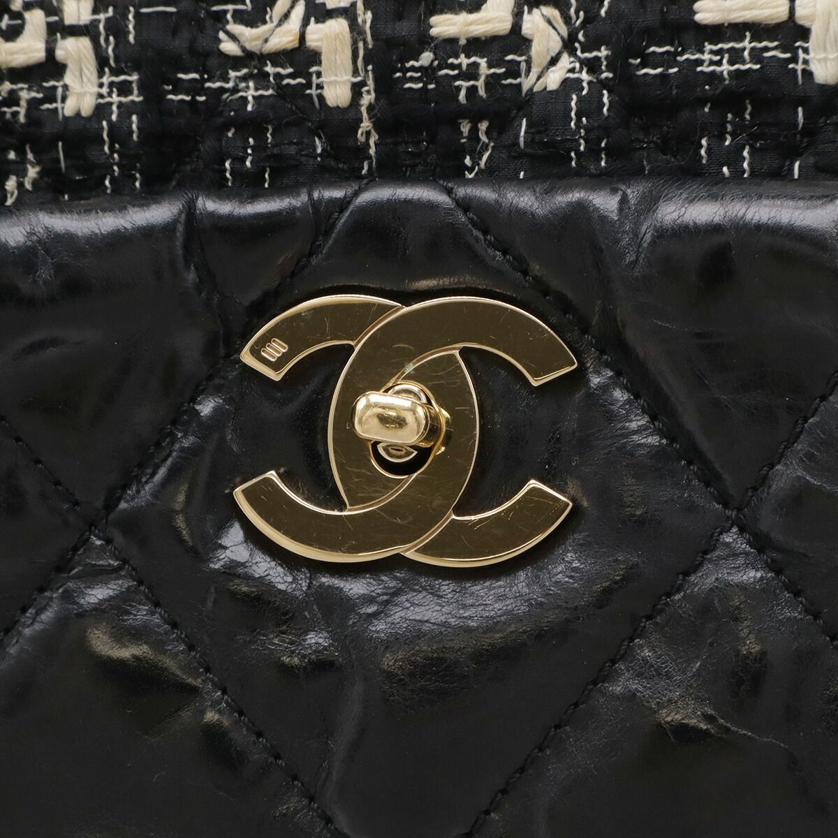 Chanel Portobello Leather Quilted 2way Tote Bag