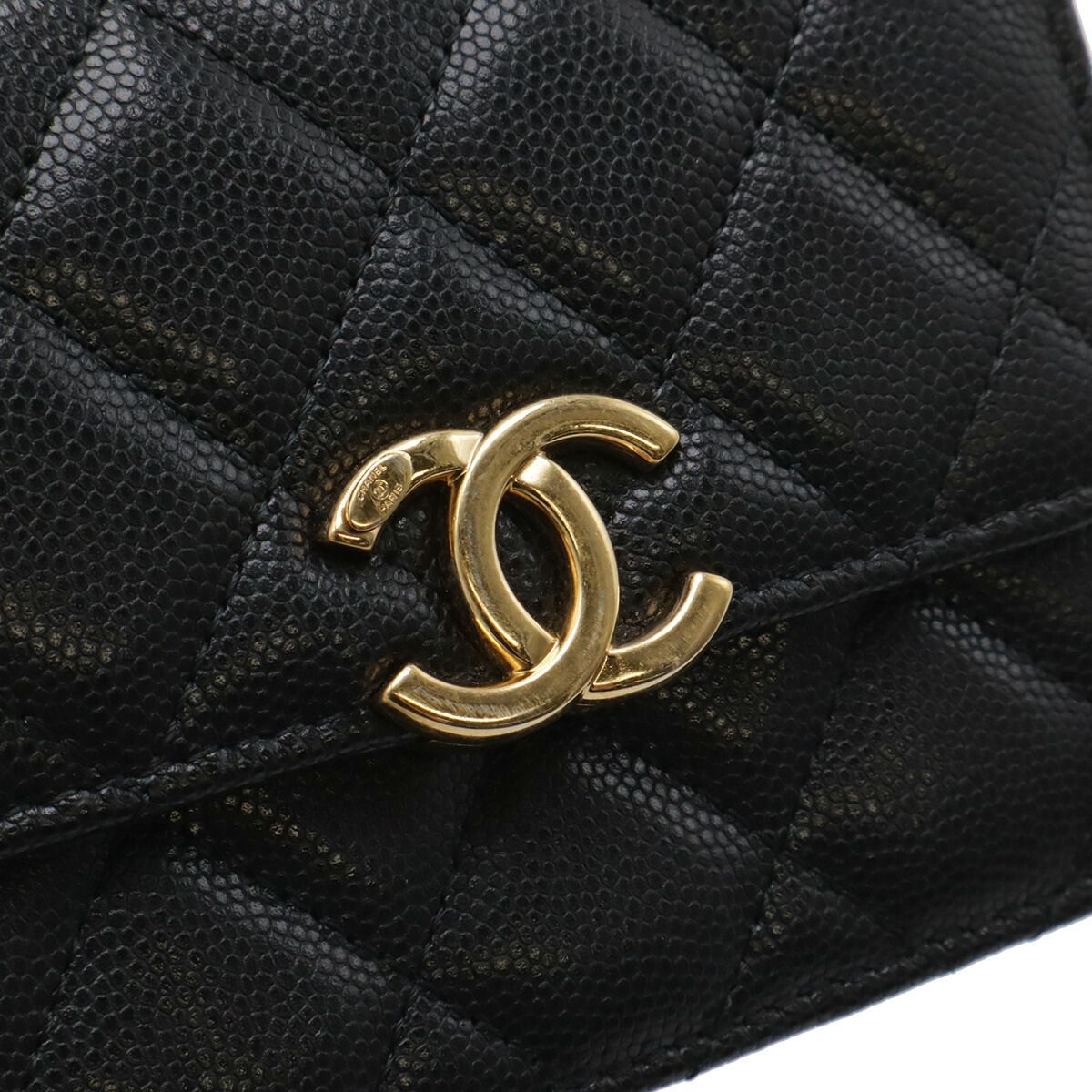 Chanel Caviar Skin Mini Belt Bag