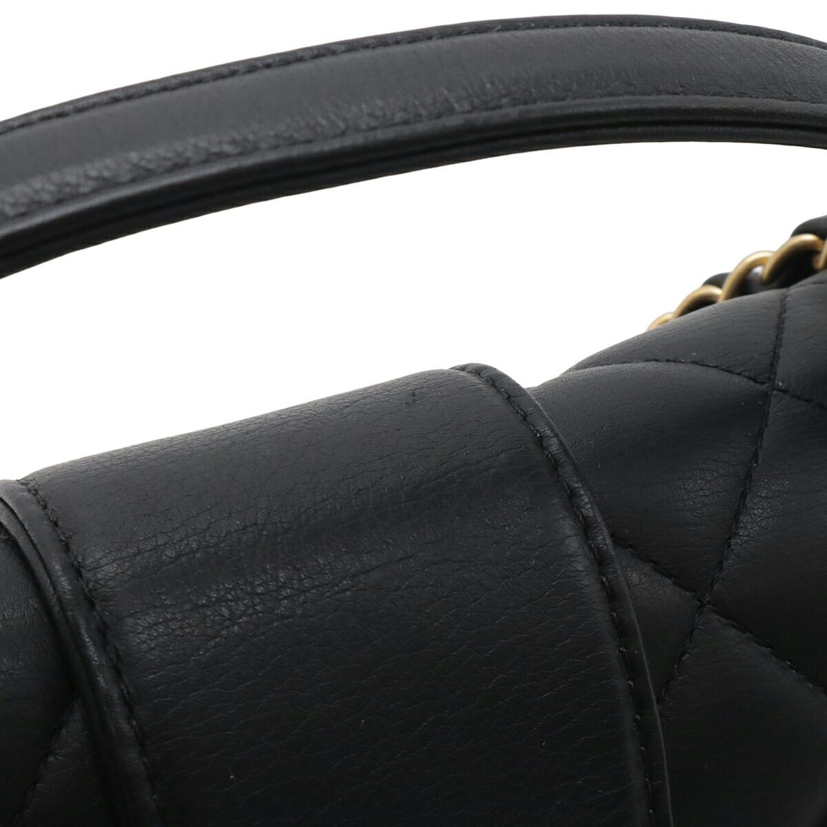 Chanel Matelasse V Stitch Leather 2way Bag