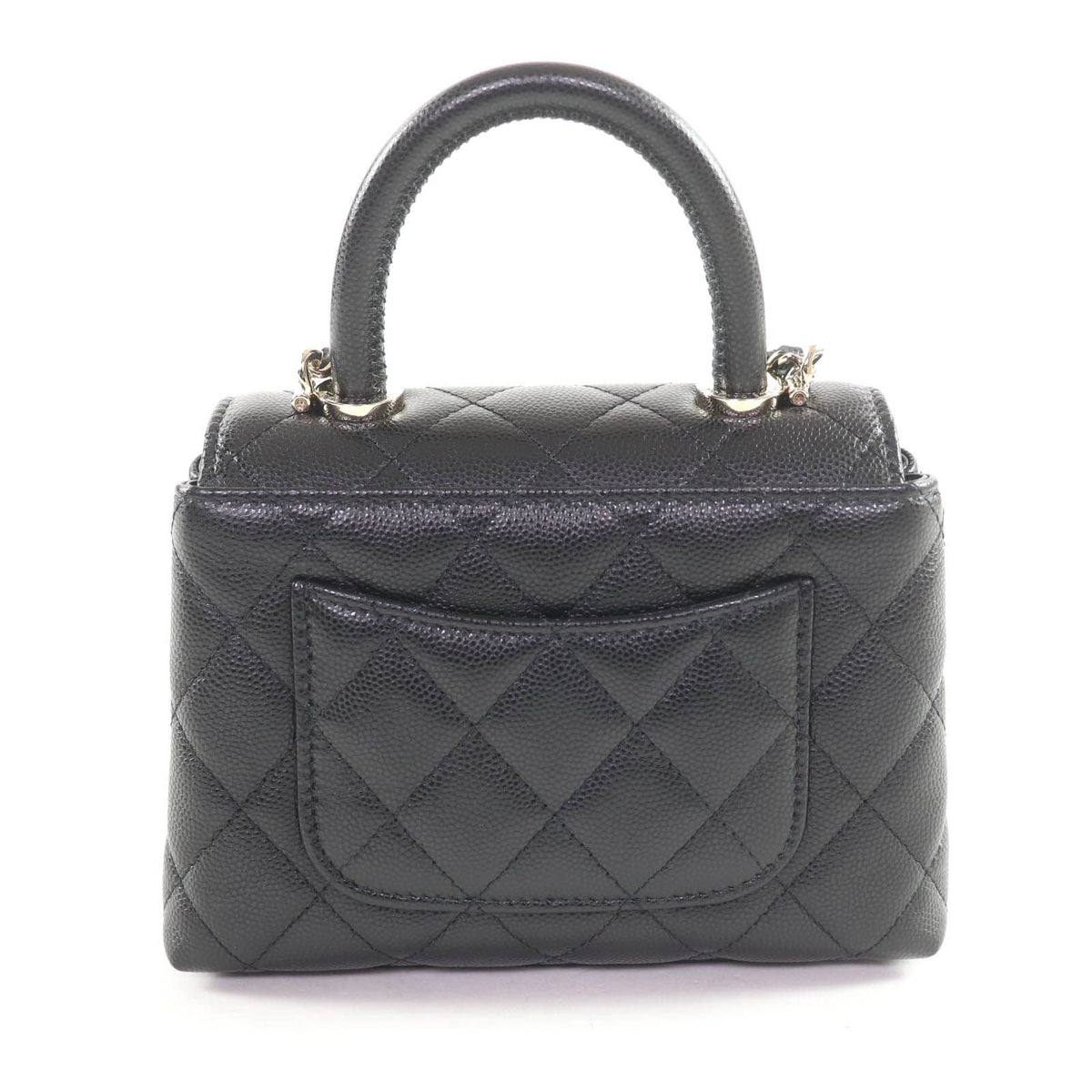 Chanel Coco Handle Caviar Shoulder Bag