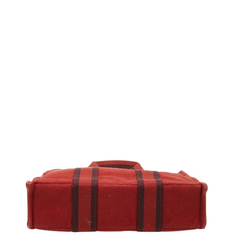 Hermes Fourre Tout PM Canvas Tote Bag