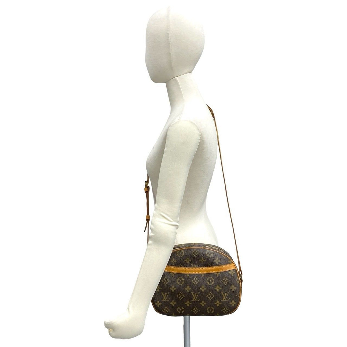Louis Vuitton Blois Monogram Leather Shoulder Bag