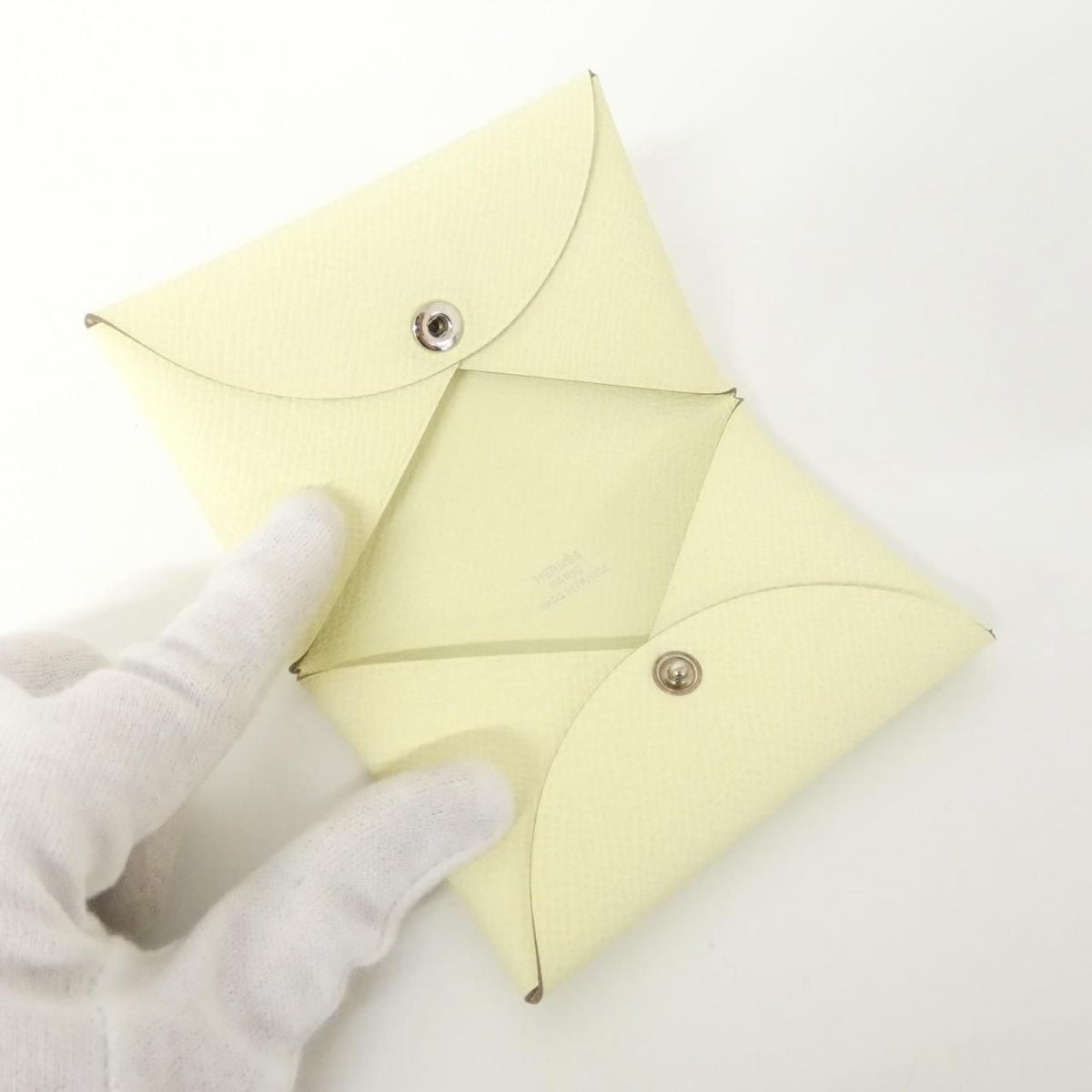 Hermes Calvi Epsom Card Case