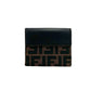 Fendi Zucca Canvas Leather Wallet