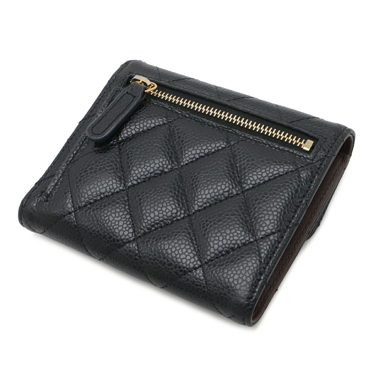 Chanel Classic Caviar Skin Wallet
