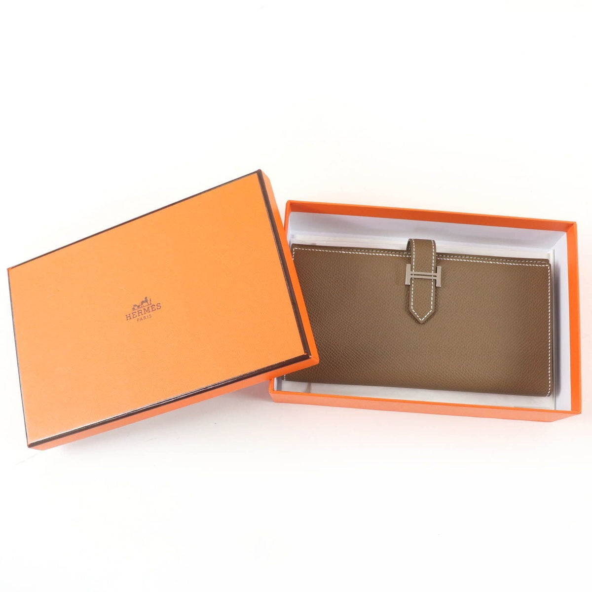 Hermes BeBop Calfskin Long Wallet