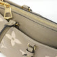 Louis Vuitton Two-Tone Monogram Empreinte Trianon Bag